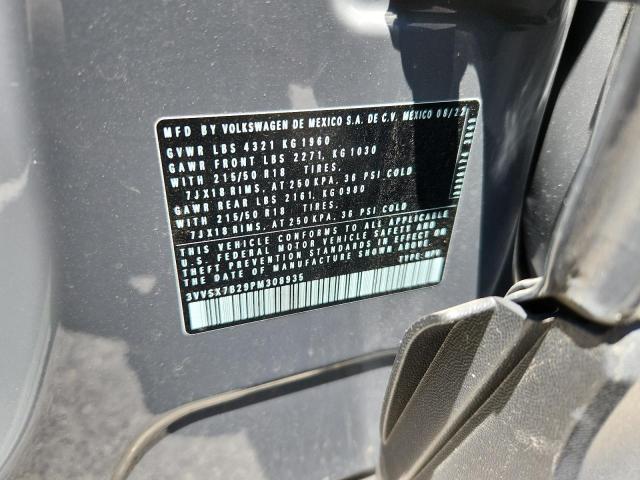 2023 VOLKSWAGEN TAOS SE 3VVSX7B29PM308935