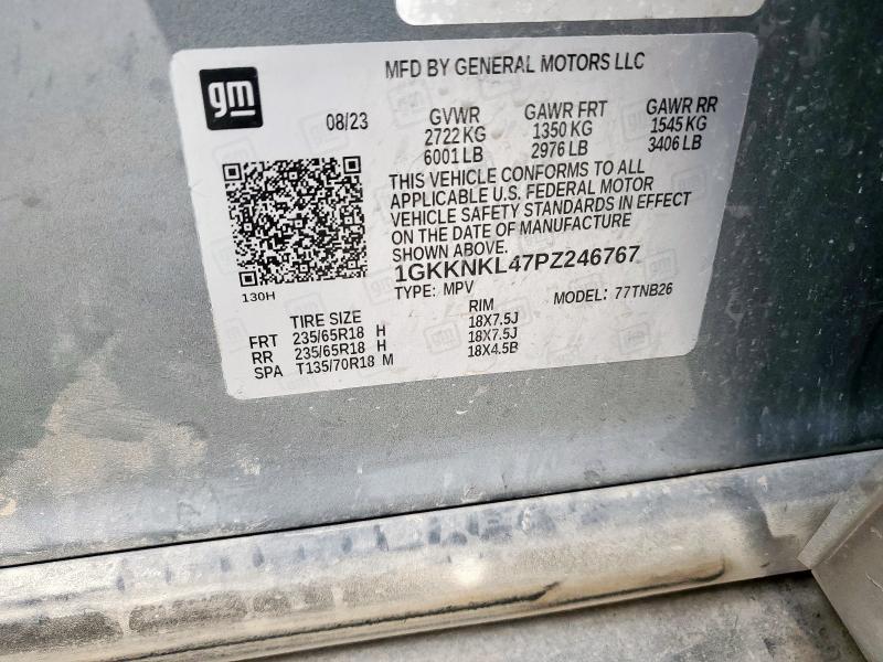 2023 GMC ACADIA SLE - 1GKKNKL47PZ246767