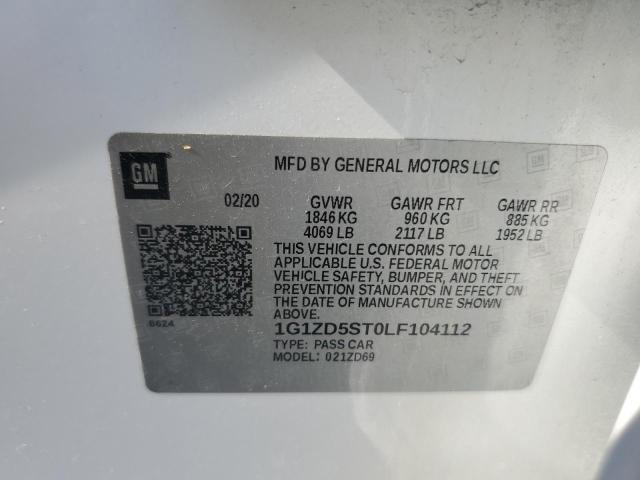 2020 CHEVROLET MALIBU LT - 1G1ZD5ST0LF104112