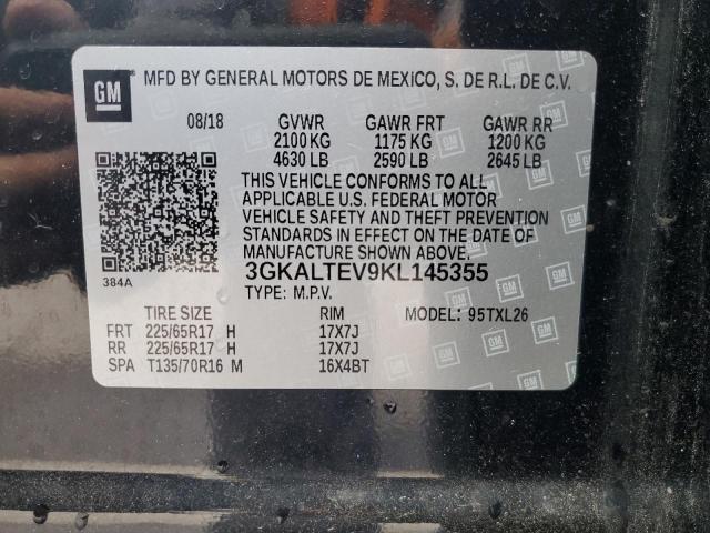 2019 GMC TERRAIN SL 3GKALTEV9KL145355