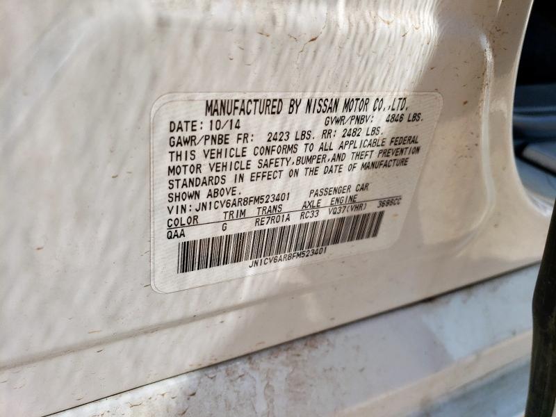 2015 INFINITI Q40 JN1CV6AR8FM523401