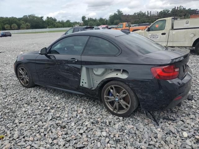 BMW M235I 2015 black  gas WBA1J7C55FV289435 photo #3