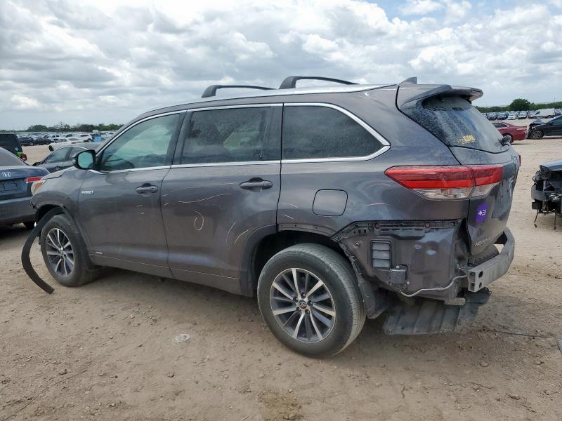 Vin: 5tdjgrfh7hs022488, lot: 62921945, toyota highlander hybrid 20172