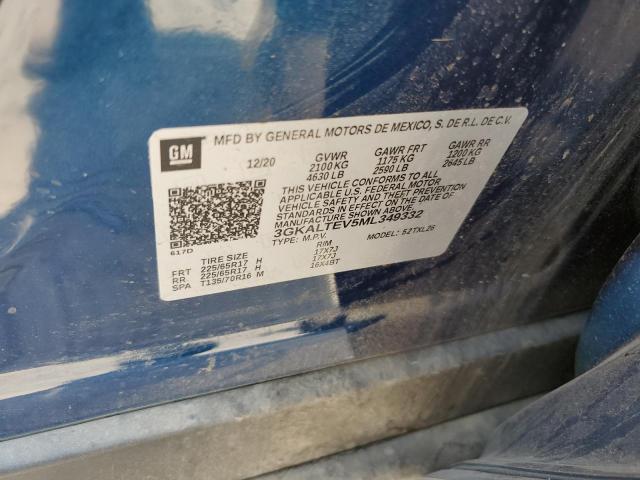 2021 GMC TERRAIN SL - 3GKALTEV5ML349332