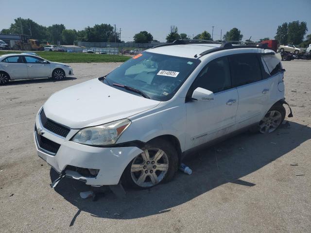 CHEVROLET TRAVERSE L 2009 white  gas 1GNER23D29S168513 photo #1