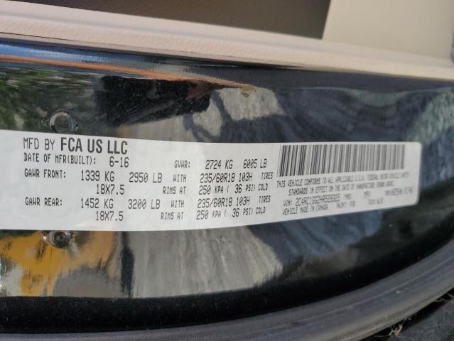 2017 CHRYSLER PACIFICA L 2C4RC1GG2HR528325