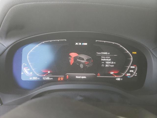 2021 BMW X3 M COMPE 5YMTS0C07M9F93144