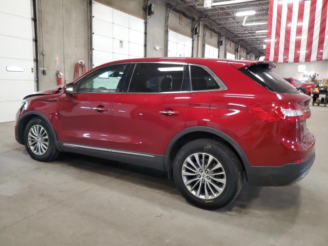 Vin: 2lmpj8krxjbl45560, lot: 59779595, lincoln mkx select 20182
