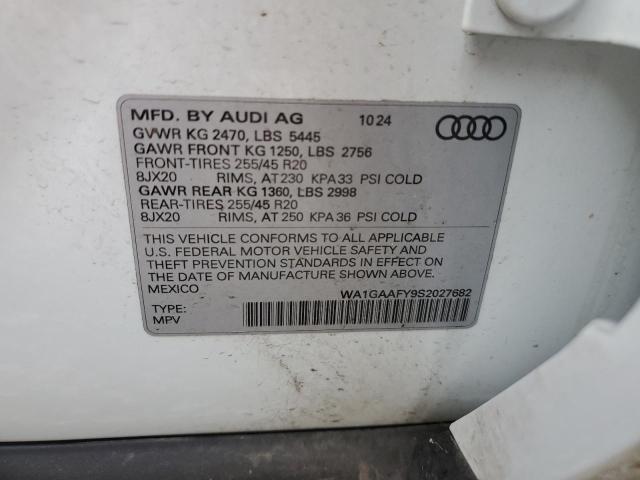2025 AUDI Q5 PREMIUM - WA1GAAFY9S2027682