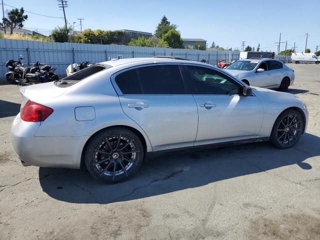 INFINITI G35 2008 silver sedan 4d gas JNKBV61E08M218577 photo #4