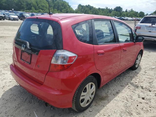 HONDA FIT 2010 red  gas JHMGE8H24AS000625 photo #4