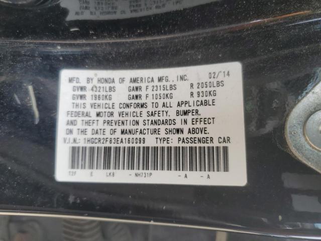 2014 HONDA ACCORD EXL - 1HGCR2F83EA160999
