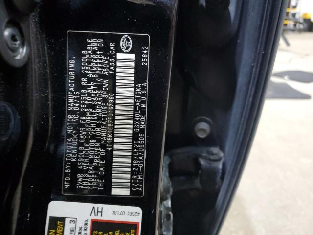 2015 TOYOTA AVALON XLE 4T1BK1EB7FU167990