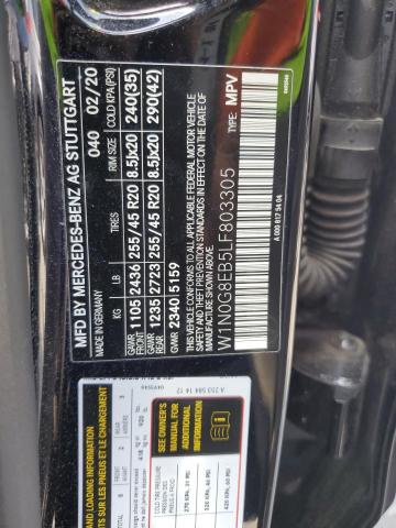 2020 MERCEDES-BENZ GLC 300 4M - W1N0G8EB5LF803305