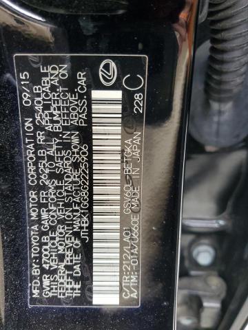 2016 LEXUS ES 350 - JTHBK1GG8G2225906