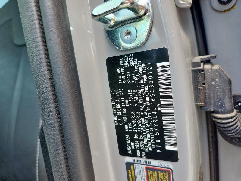 2025 KIA SORENTO S 5XYRL4JC6SG320127