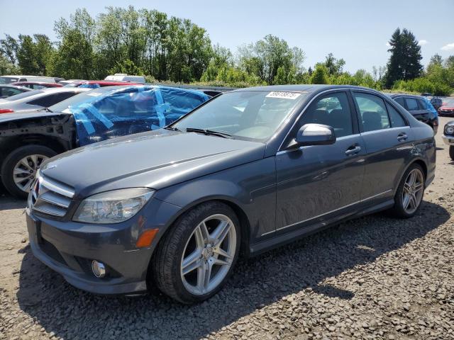 MERCEDES-BENZ C 300 2009 charcoal  gas WDDGF54X89R079790 photo #1