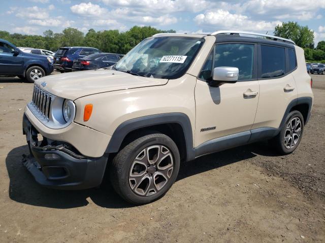 Vin: zaccjbdt1gpc74208, lot: 62271115, jeep renegade limited 2016 img_1