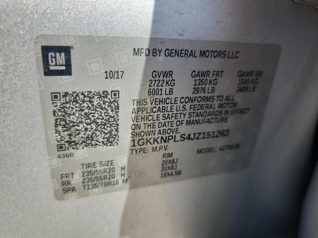 2018 GMC ACADIA DEN 1GKKNPLS4JZ151263