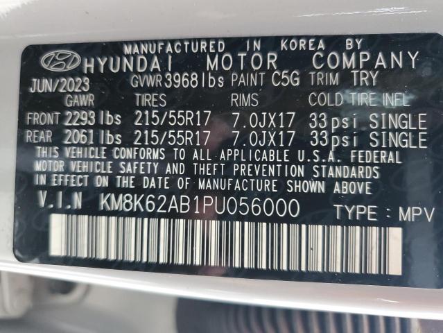 2023 HYUNDAI KONA SEL - KM8K62AB1PU056000