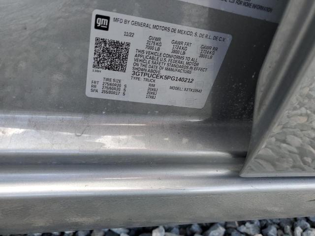 2023 GMC SIERRA K15 - 3GTPUCEK5PG140212
