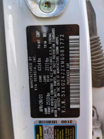 2021 KIA K5 LX 5XXG24J2XMG081772