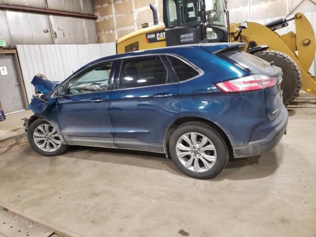 FORD EDGE TITAN 2020 blue  gas 2FMPK4K95LBB52172 photo #3
