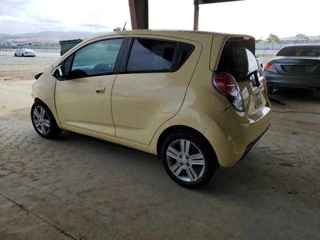CHEVROLET SPARK LS 2014 yellow  gas KL8CA6S93EC434503 photo #3