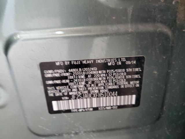 2015 SUBARU FORESTER 2 - JF2SJAUCXFH510044