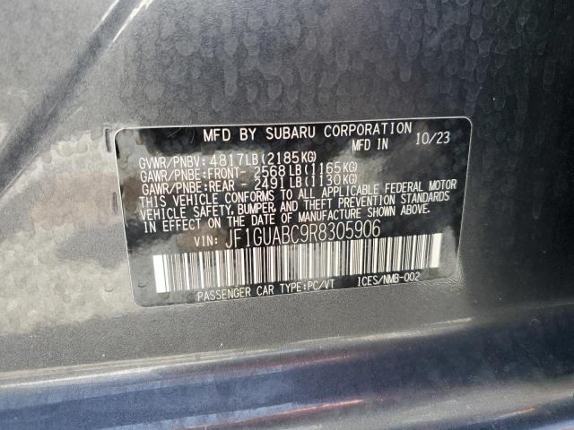 2024 SUBARU IMPREZA JF1GUABC9R8305906