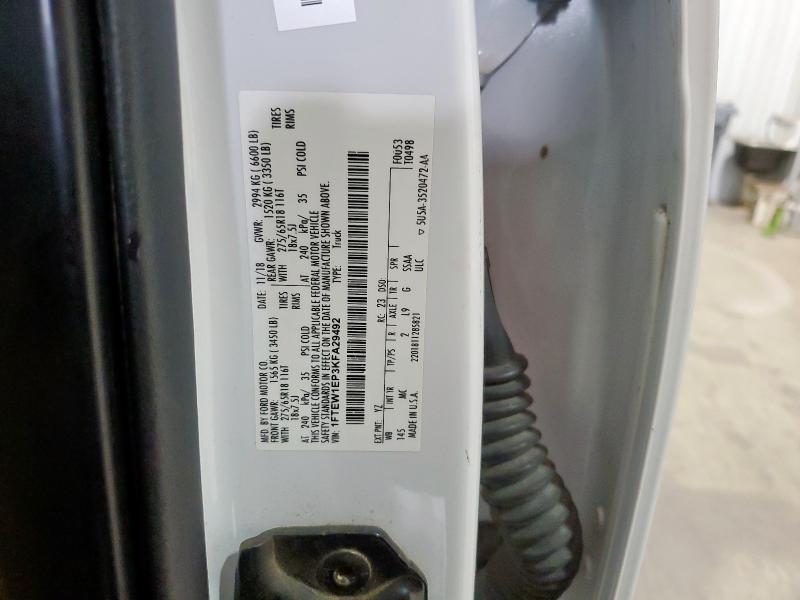 2019 FORD F150 SUPER - 1FTEW1EP3KFA29492