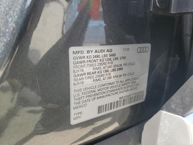 2024 AUDI Q5 PREMIUM WA1GAAFY7R2050856