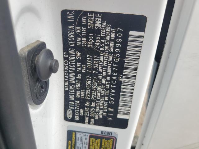 2015 KIA SORENTO LX - 5XYKTCA67FG599907