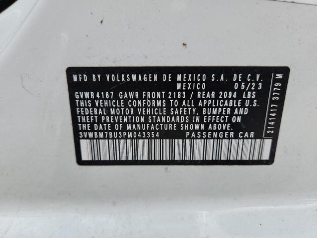 2023 VOLKSWAGEN JETTA SPOR - 3VWBM7BU3PM043354