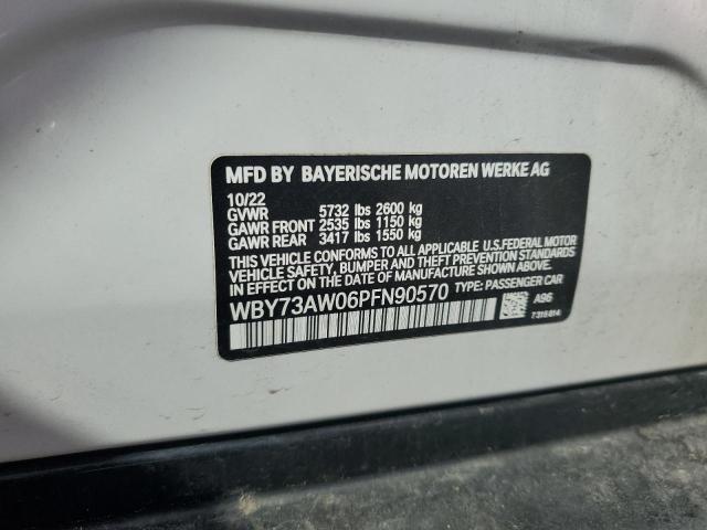 2023 BMW I4 EDRIVE WBY73AW06PFN90570