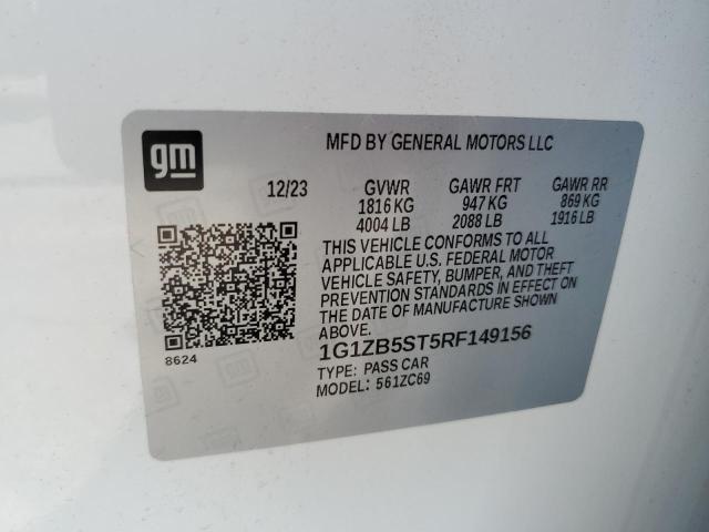 2024 CHEVROLET MALIBU LS - 1G1ZB5ST5RF149156