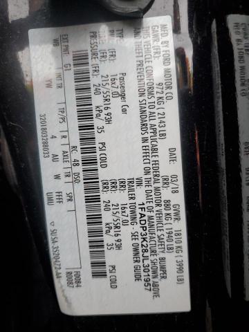 2018 FORD FOCUS SE - 1FADP3K28JL301957