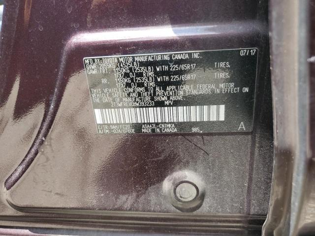 2017 TOYOTA RAV4 XLE - 2T3WFREV0HW393233