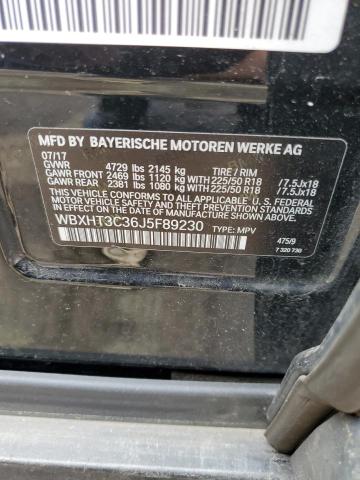 2018 BMW X1 XDRIVE2 WBXHT3C36J5F89230