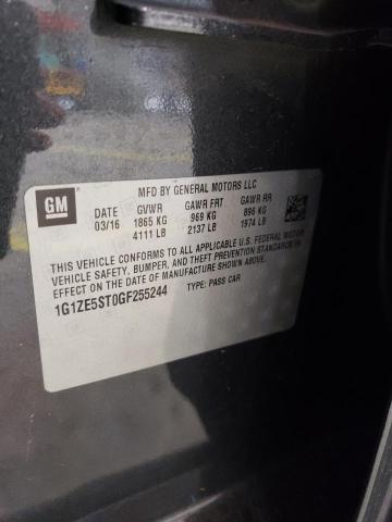 2016 CHEVROLET MALIBU - 1G1ZE5ST0GF255244