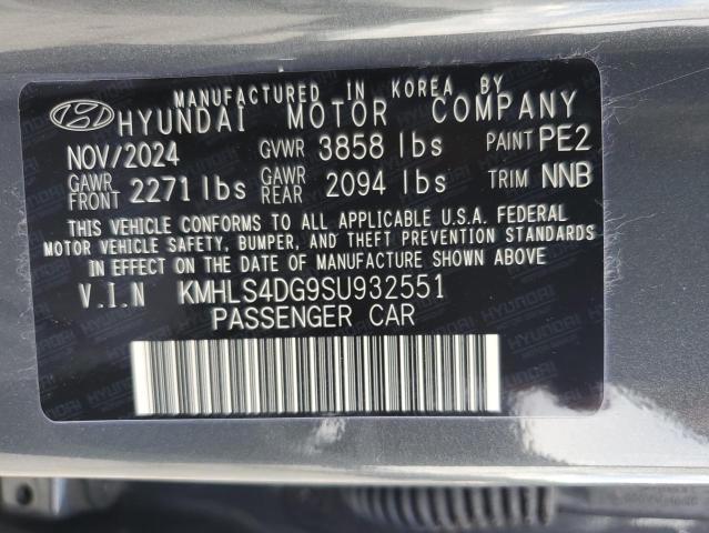 2025 HYUNDAI ELANTRA SE - KMHLS4DG9SU932551