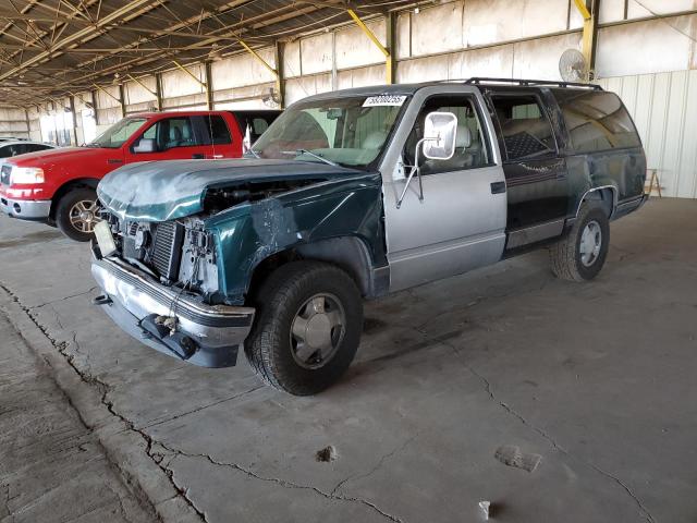 CHEVROLET SUBURBAN K 1996 green  gas 1GNFK16R5TJ379051 photo #1