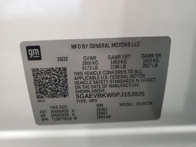 2023 BUICK ENCLAVE PR - 5GAEVBKW0PJ153925