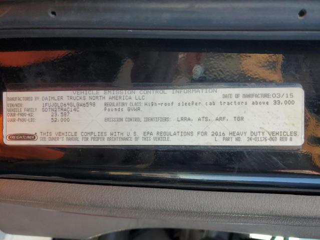 2016 FREIGHTLINER CASCADIA 1 #3187612450