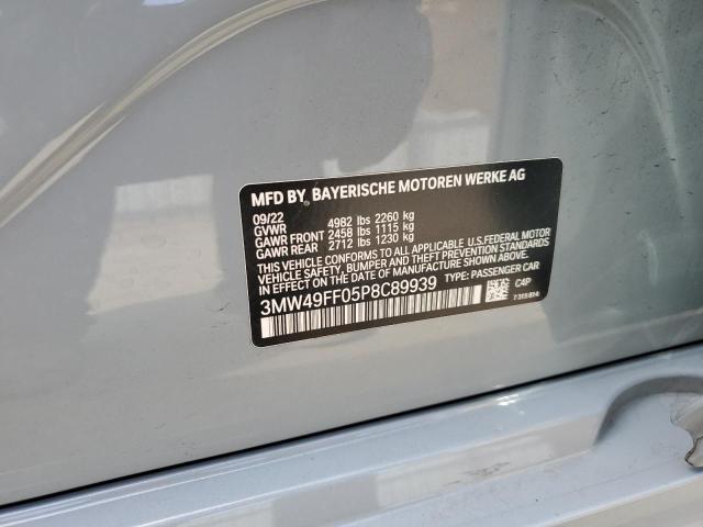 2023 BMW M340XI 3MW49FF05P8C89939