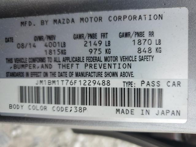 2015 MAZDA 3 SV JM1BM1T76F1229488