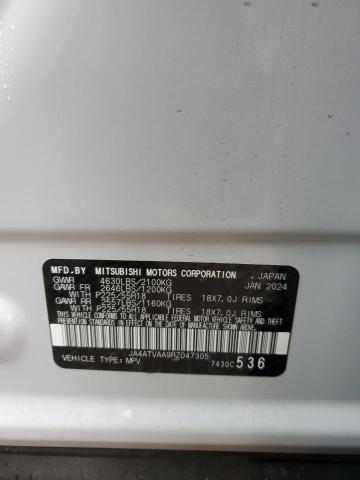 2024 MITSUBISHI ECLIPSE CR JA4ATVAA9RZ047305