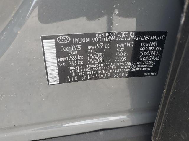 2023 HYUNDAI SANTA FE S - 5NMS34AJ1PH654109