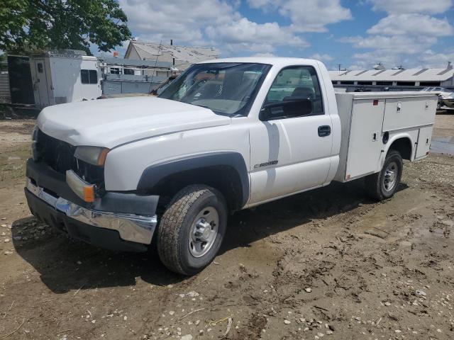 CHEVROLET SILVERADO 2007 white  gas 1GBHC24U17E173823 photo #1