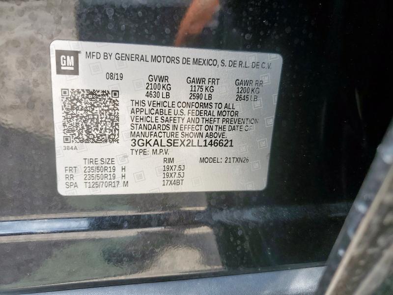 2020 GMC TERRAIN DE 3GKALSEX2LL146621